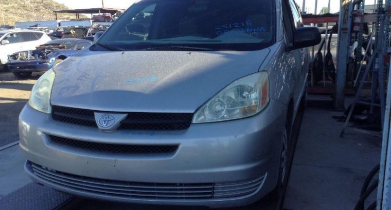 Loaded Beam Axle FWD Excluding Mobility Van Drum Fits 04-07 SIENNA 126427