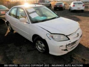 Engine Gasoline 1.3L VIN 9 6th Digit MX Hybrid SOHC Fits 03-05 CIVIC 328165