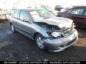 Engine Gasoline 1.3L VIN 9 6th Digit MX Hybrid SOHC Fits 03-05 CIVIC 332900