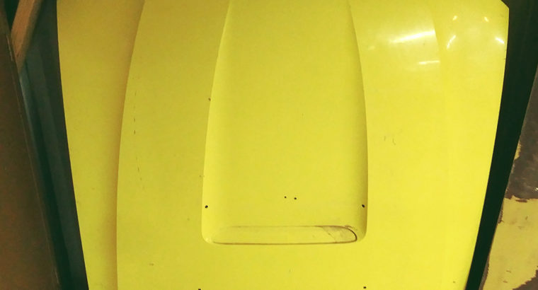 97-04 yellow Mustang hood also Black hood shell Great for Racing