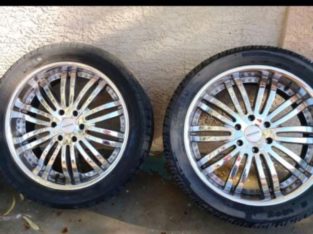 For sale Verde 22”in rims 6holes