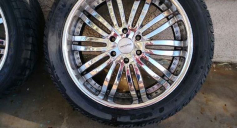 For sale Verde 22”in rims 6holes