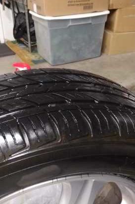 Set of Rims & Tires 
Michelin 225/60/16
