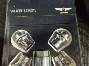 OEM Genesis Wheel lock set