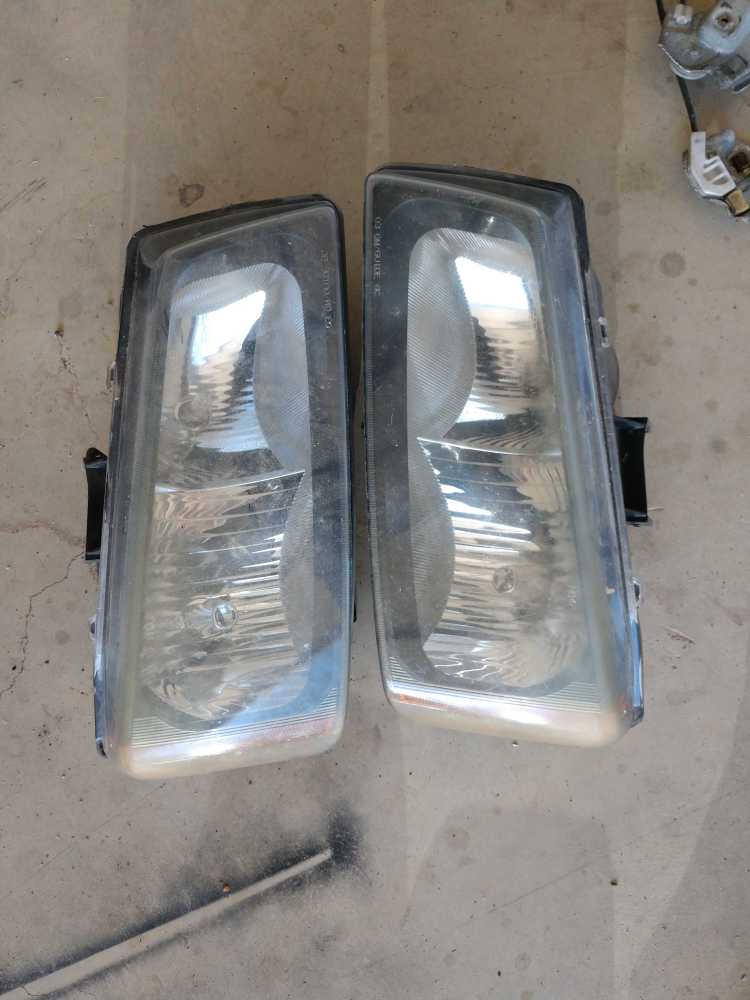 left and right headlight