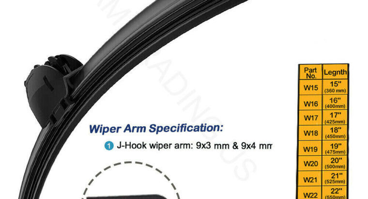 Valeo 17″ + 17″ Ultimate Winter Windshield Wiper Blades (Set of 2)