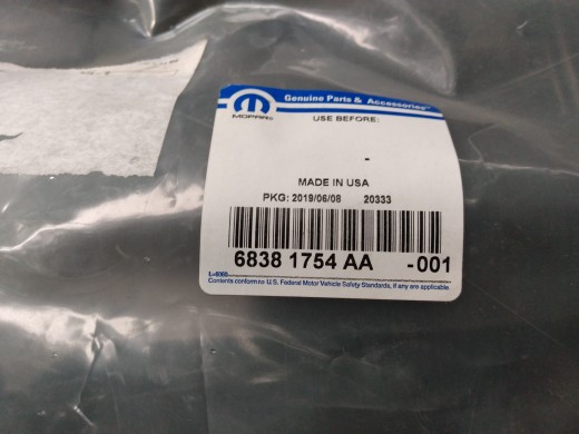 2015-16 Chrysler 200 radiator seal kit
