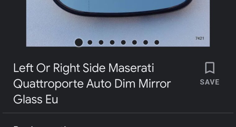 Maserati Quattroporte Sideview (2019)