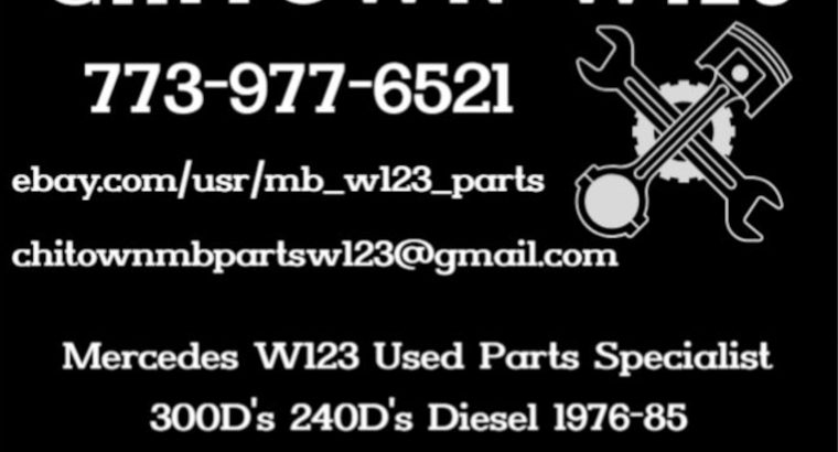 1978 Mercedes Benz 300CD Full Part Out 300D Coupe