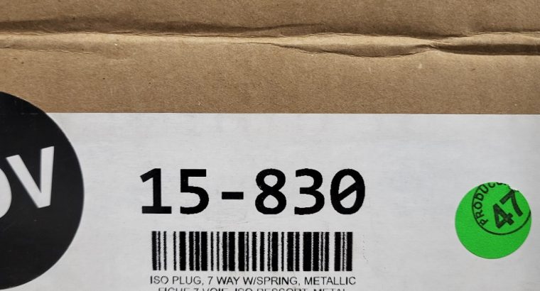 Lot of 5 Phillips Brand ISO Connector 15-830 NEW