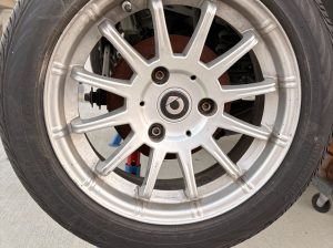 Smart Fortwo ED REAR wheels and Tires