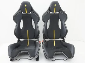 Carbon Fiber Seats Ferrari 296 GTB Sabelt Set of 2 Leather Alcantara OEM