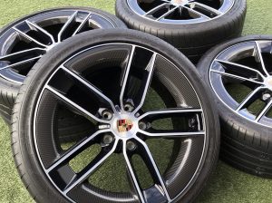 PORSCHE 2026 RIMS TIRES CARBON CARRERA GTS S 992 RIMS WHEELS OEM GENUINE